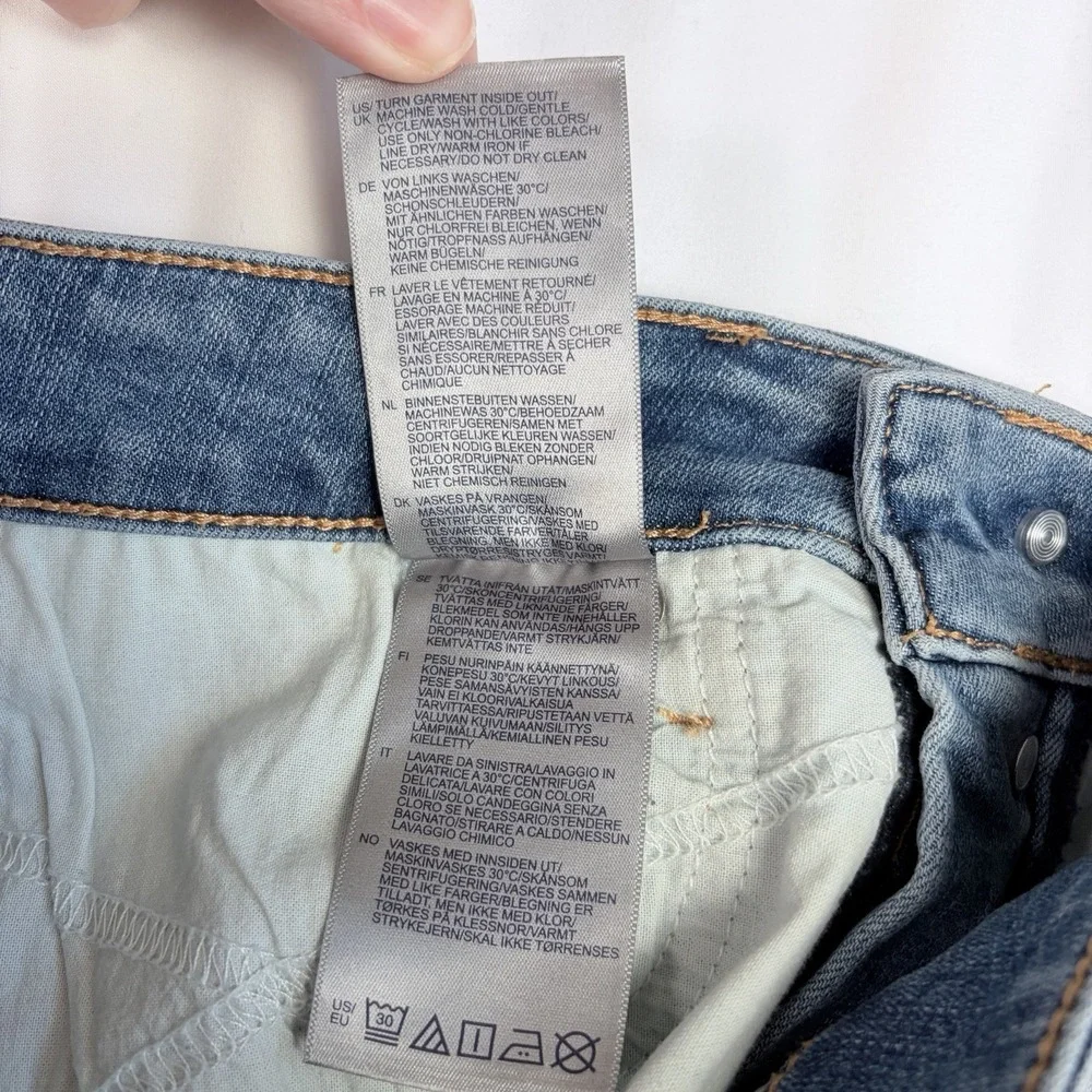 NYDJ Marilyn Straight Crop Rookie Stretch Jeans LiftXTuck Technology Sz 8 SPRING - Picture 7 of 8